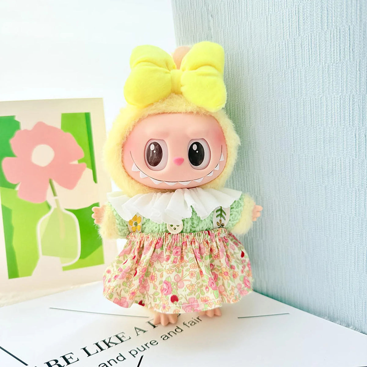 Spring Outing Floral Dress Four-Piece Set