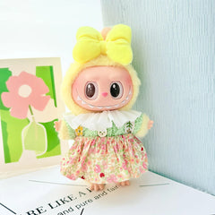 Spring Outing Floral Dress Four-Piece Set