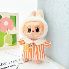 Spring Outing Orange Striped Dress Set