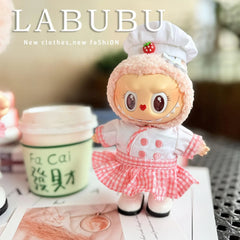 Strawberry Chef Apron With Detachable Accessories