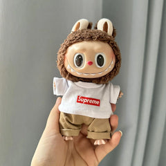 Super White Shirt + Khaki Pants