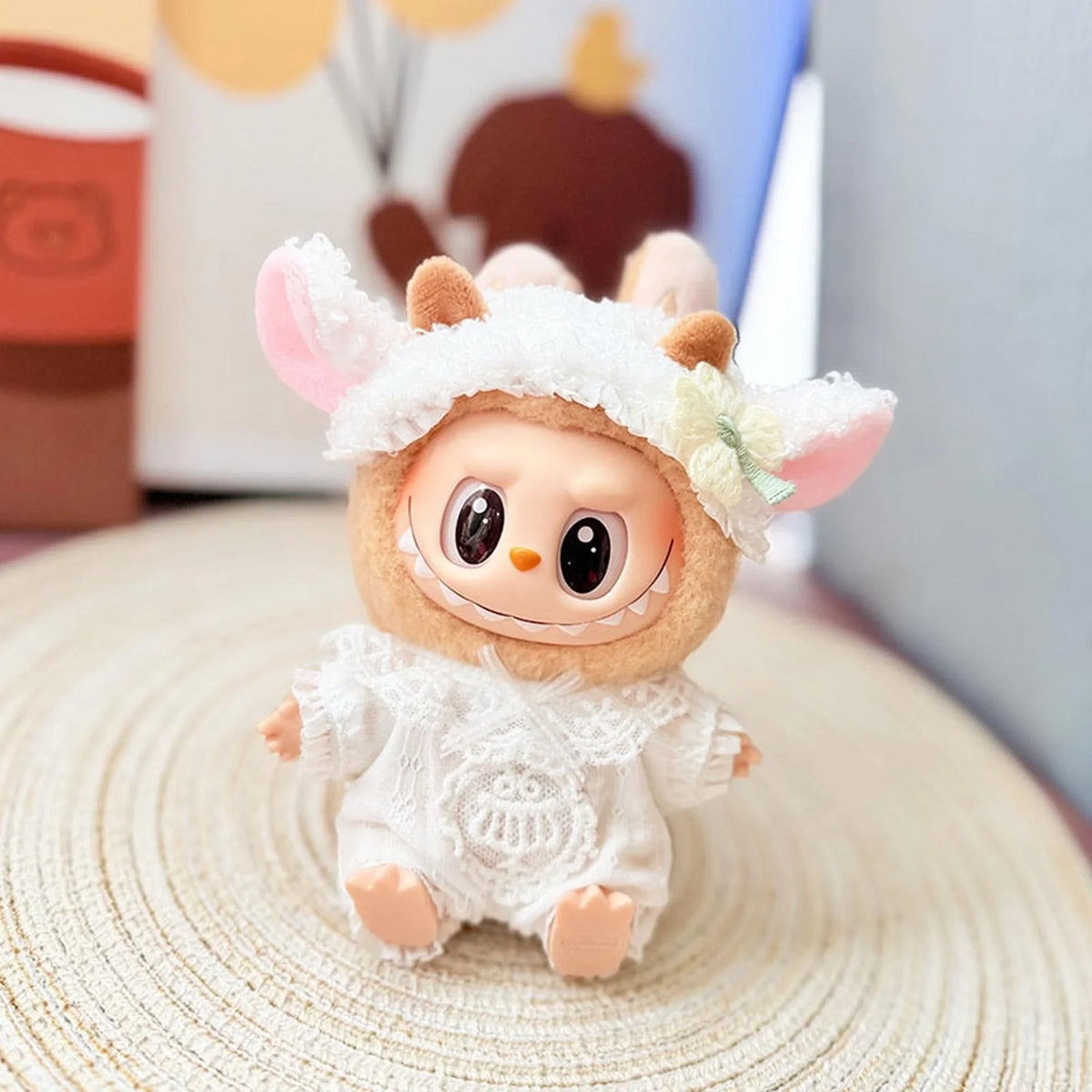 Sweet Lamb Baby Romper Set