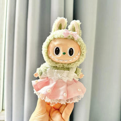 Sweetheart Pendant Pink Overalls Dress