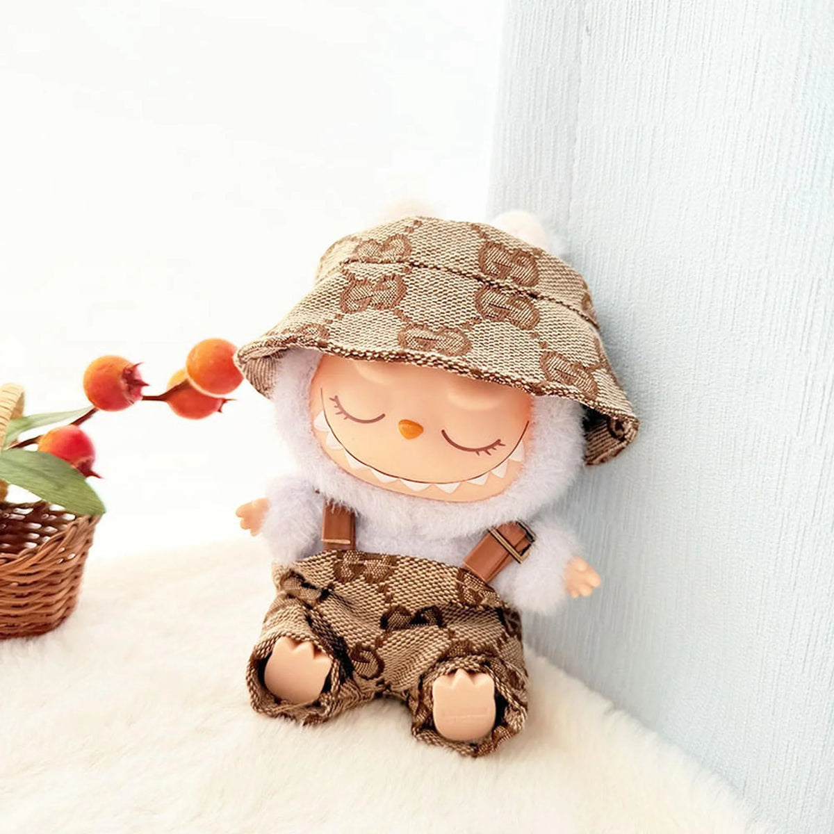 Untagged Brown Gg Two-Piece Set