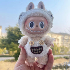 White Bear Brown Pouch Set