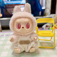 White Bear Bubble Overalls