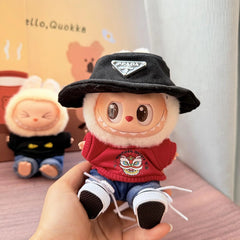 White Canvas Shoes + Ppd Black Cap + Little Lion Dance Hero