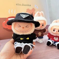 White Canvas Shoes + Ppd Black Cap + Night Owl Detective