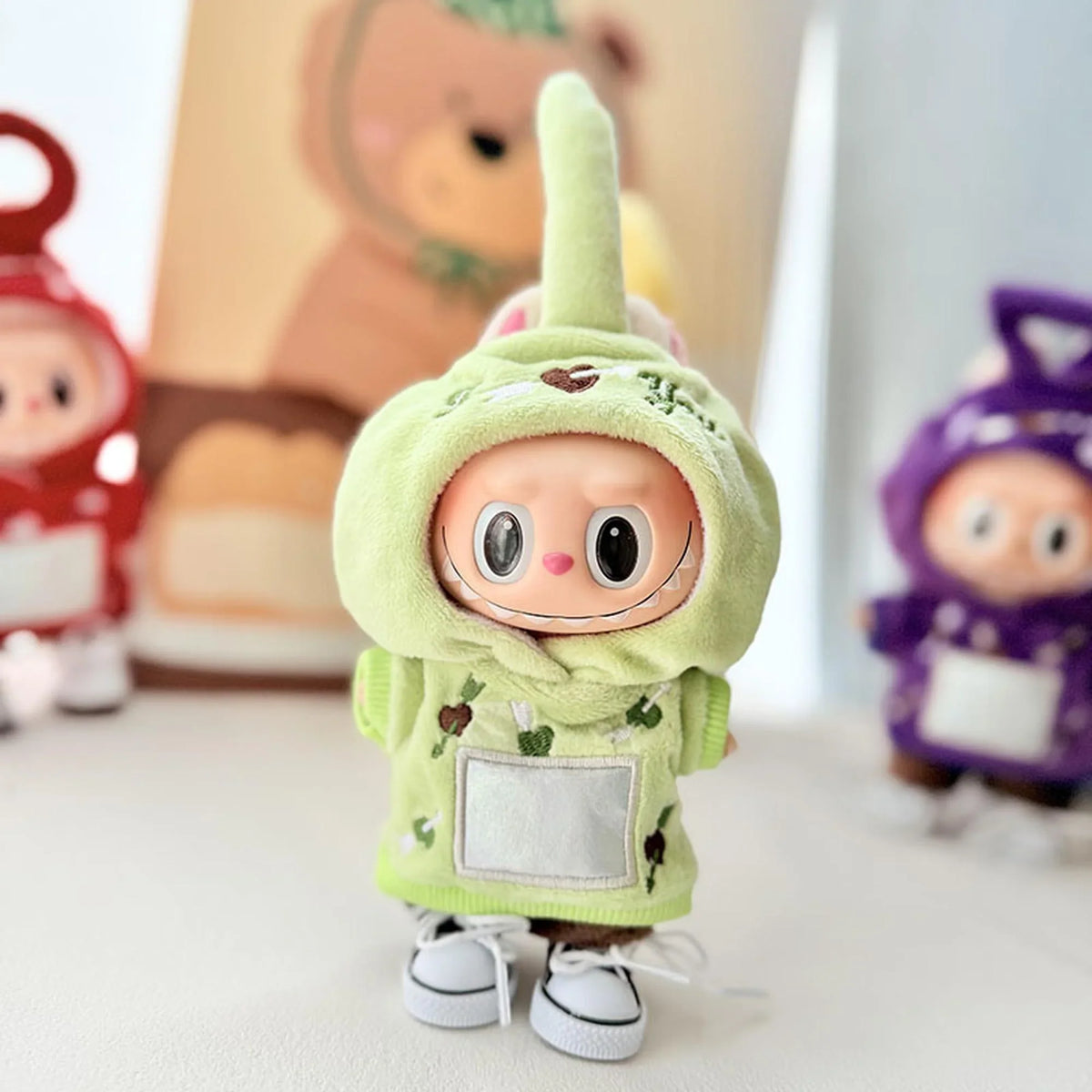 White Canvas Sneakers + Green Antenna Outfit