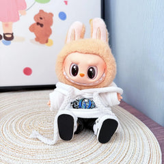 White Didi Hoodie + Black Jeans + White Canvas Shoes