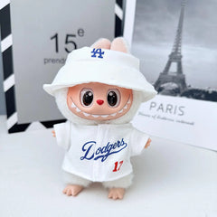 Xz Baseball Jacket La White