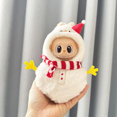 Yellow Snowman Onesie With Detachable Accessories